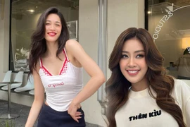 Bản sao Hoa hậu Khánh Vân, là cô giáo dạy catwalk được dự đoán đăng quang Hoa hậu Hoàn Vũ