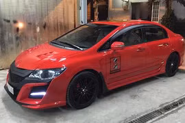 Xưởng độ Việt “tự chế” Honda Civic phong cách Acura NSX 