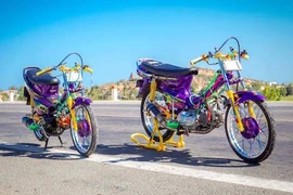 “Xế cọp” Honda Wave và Dream siêu ấn tượng tại Sài Gòn