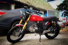"Xế nổ" Honda 67 độ Scrambler cá tính tại Sài Gòn