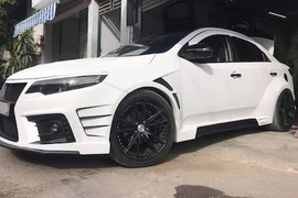 Dân chơi Gia Lai độ sedan Kia Forte “độc nhất vô nhị“