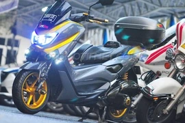 Xe tay ga Yamaha NM-X độ độc của "tay chơi" cảnh sát
