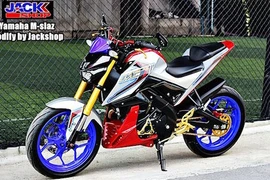 Hàng hot Yamaha M-Slaz vừa ra mắt đã có "đồ chơi"