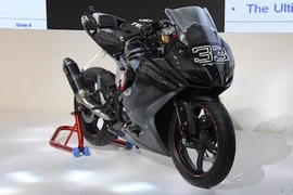 Cận cảnh sportbike TVS Akula “đối thủ” mới của KTM RC390