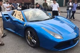“Đập thùng” siêu xe Ferrari 488 Spider đầu tiên tại VN