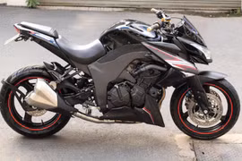 Thợ Việt “nhái” Kawasaki Z1000 từ môtô Honda như xịn