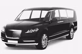 Xe van hạng sang của tổng thống Putin lộ diện