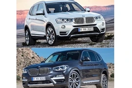 Crossover BMW X3 phiên bản 2018 khác gì so với cũ?