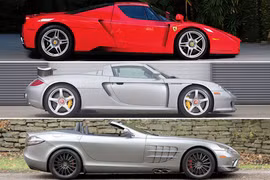 "Soi" bộ ba siêu xe Ferrari - Porsche - McLaren đầu Thế kỷ 21