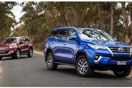 Toyota Fortuner rẻ hơn Ford Everest tới 600 triệu tại VN