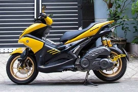 Xe Yamaha NVX 155 độ độc của dân chơi Quảng Ngãi