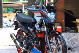 Dân chơi Sài Gòn độ Suzuki Satria F150 "hàng khủng"