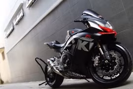 Sportbike Suzuki GSX-R600 độ xế đua cực chất tại Sài Gòn