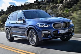 BMW X3 2018 “ngập tràn công nghệ” đấu Mercedes GLC