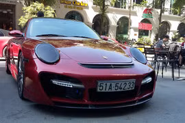 “Hàng hiếm” Porsche 911 độ full kit TechArt tại Việt Nam