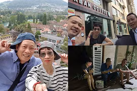 Những hình ảnh hiếm hoi bên vợ của MC Lại Văn Sâm