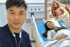 Con gái vừa chào đời, Ưng Hoàng Phúc vội đăng ảnh khoe bạn bè