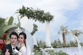 Soi không gian cưới bên bờ biển đẹp lung linh của Đông Nhi - Ông Cao Thắng