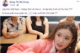 Midu được phong 'thánh lật kèo' sau trận Việt Nam - Malaysia