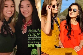 Hai con gái xinh như mộng của Quang Minh - Hồng Đào