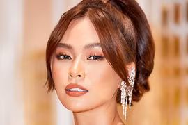 Hậu ồn ào, á hậu Mâu Thủy bị soi vòng một bất thường