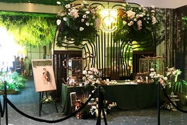 Tận mắt nhìn không gian sang trọng ở đám cưới Cường Đô la - Đàm Thu Trang