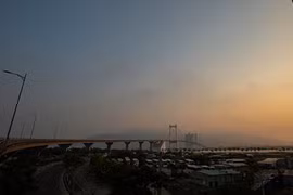 Đà Nẵng đẹp trong làn sương mờ ngày mùng 3 Tết Kỷ Hợi