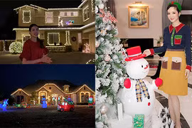 Sao Việt trong nước, hải ngoại khoe biệt thự lộng lẫy đón Giáng sinh
