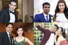 Đọ phong độ ông xã người Ấn Độ của loạt mỹ nhân Việt