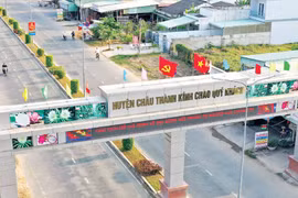 Mở thầu 2 gói duy tu, sửa chữa các tuyến đường trên địa bàn huyện Châu Thành