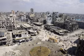 Dân Syria bàng hoàng trước sự tan hoang của quê nhà