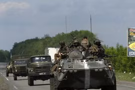 Đụng đổ nảy lửa ở Kramatorsk, 6 lính QĐ Ukraine thiệt mạng