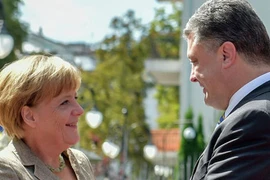 Lãnh đạo Ukraine, Đức bắt tay hành động trước Hội nghị EU