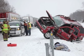 Bão tuyết hoành hành dữ dội ở Mỹ