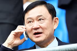 Ông Thaksin treo thưởng bắt nghi phạm ném lựu đạn