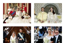 Ngưỡng mộ những đám cưới hoàng gia đậm chất cổ tích
