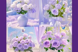 Trắc nghiệm tâm lý: Chọn một bình hoa theo trực giác của bạn