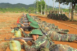 Đoàn Tu Vũ tăng cường luyện quân mừng Chiến thắng Điện Biên Phủ