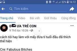 Bức xúc fanpage đăng tải kêu gọi bài trừ, bạo hành trẻ em không đúng mực