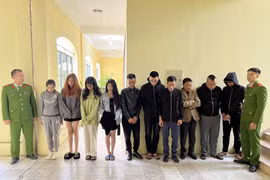 Đột kích quán karaoke, bắt quả tang 8 nam nữ đang "bay lắc" trong phòng Vip