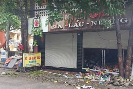 Cháy nhà khiến 2 trẻ nhỏ tử vong, 3 người bị thương ở Hòa Bình