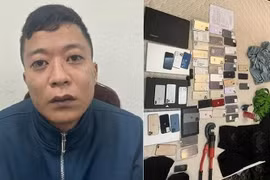 Siêu trộm đột nhập cửa hàng "cuỗm" 54 chiếc iPhone và 30 triệu đồng