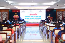 Tập huấn “Người tiêu dùng sử dụng điện an toàn, tiết kiệm và hiệu quả"