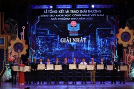 Trao giải thưởng Sáng tạo khoa học và công nghệ Việt Nam lần thứ 28