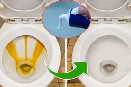 Hòa kem đánh răng với nước vo gạo thành chất tẩy rửa tuyệt vời