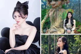 Vẻ đẹp "đốn tim" của thủ khoa trường Báo dự thi Miss World