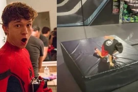 Cậu bé "Spider-man" gây bão mạng với clip đu dây mạo hiểm