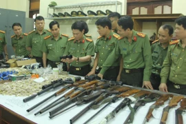 Phá 2 đường dây chế tạo, mua bán vũ khí quy mô lớn ở Thanh Hóa