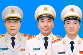 Chân dung 3 Thứ trưởng Bộ Công an mang quân hàm Thượng tướng