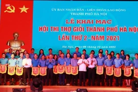 Sôi nổi Hội thi thợ giỏi thành phố Hà Nội lần thứ 2